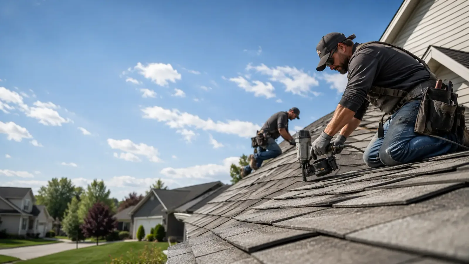 Storm Damage Roof Repair in Shelly, MN near me